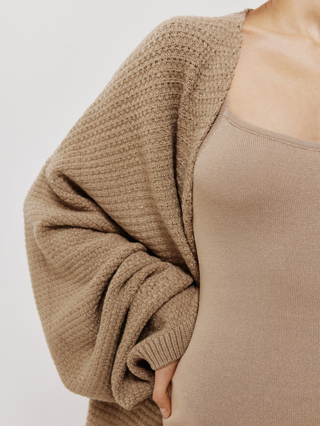 Oversized Cardigan Ruby