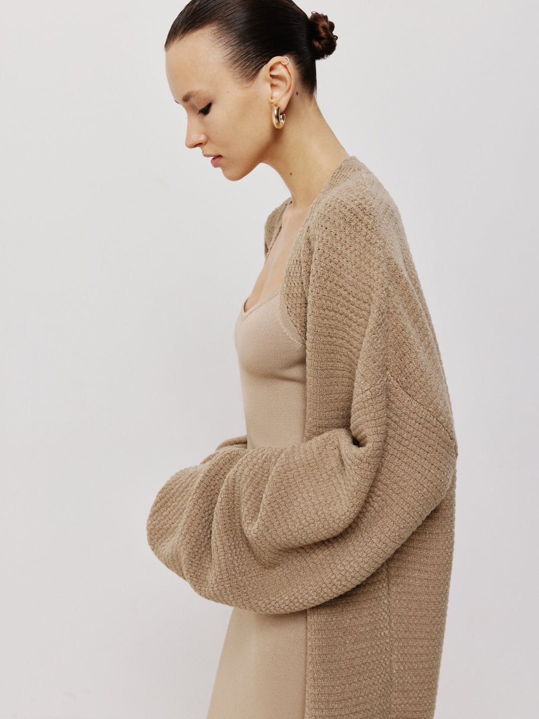 Oversized Cardigan Ruby