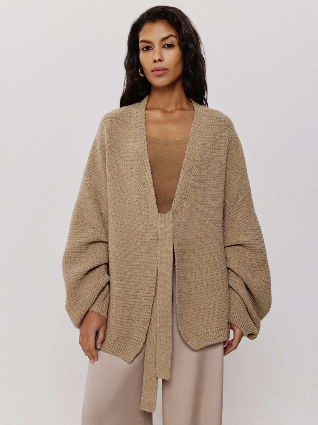 Oversized Cardigan Ruby