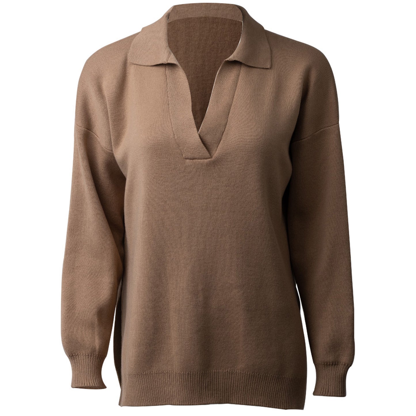 Pollo Collar Detail Oversized Jumper
