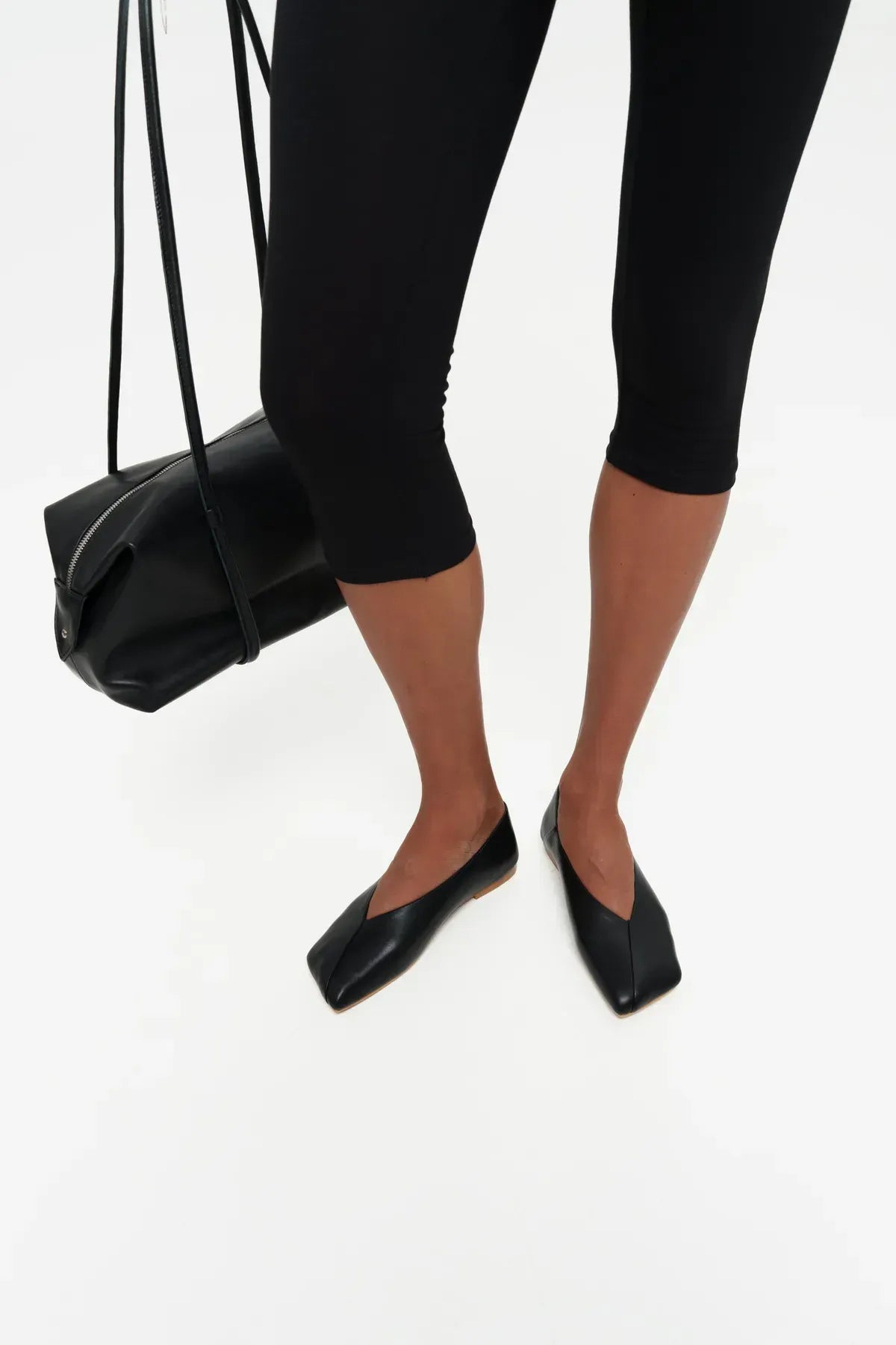 ORBY Leather Ballet Flats