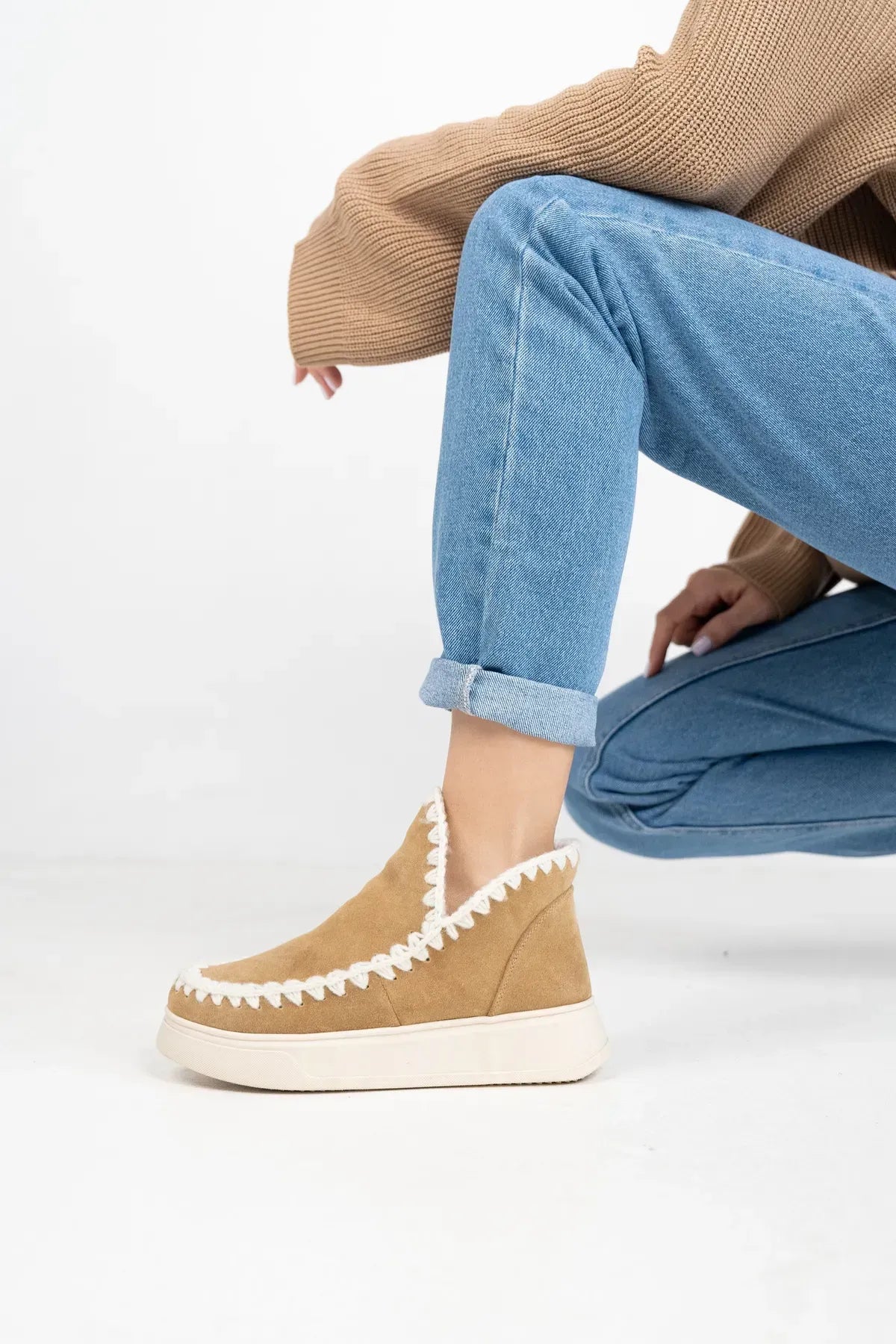 NITY Fur-Lined Boots