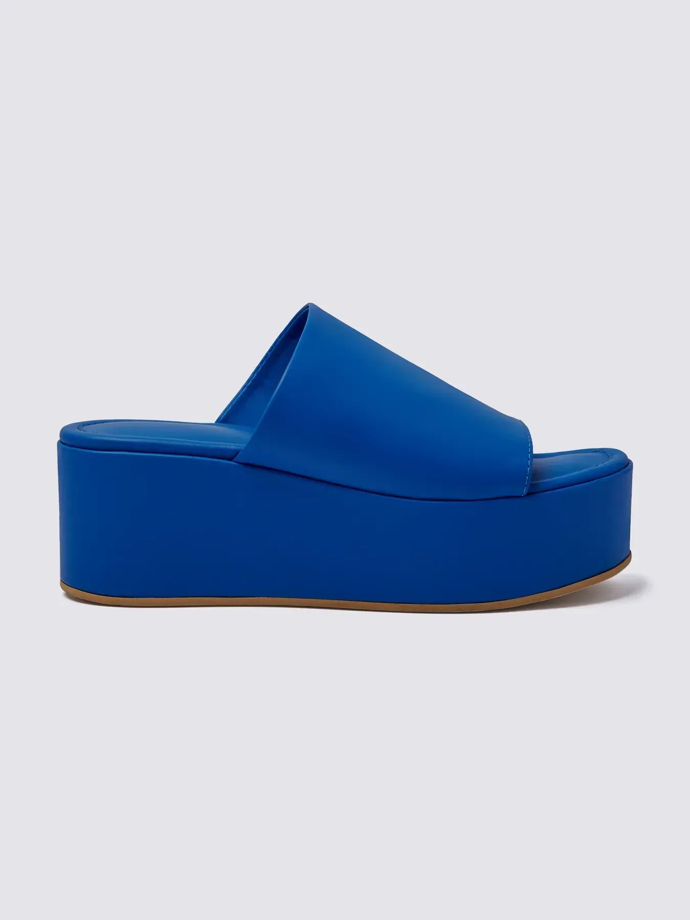 VIM Leather Platform Sabots