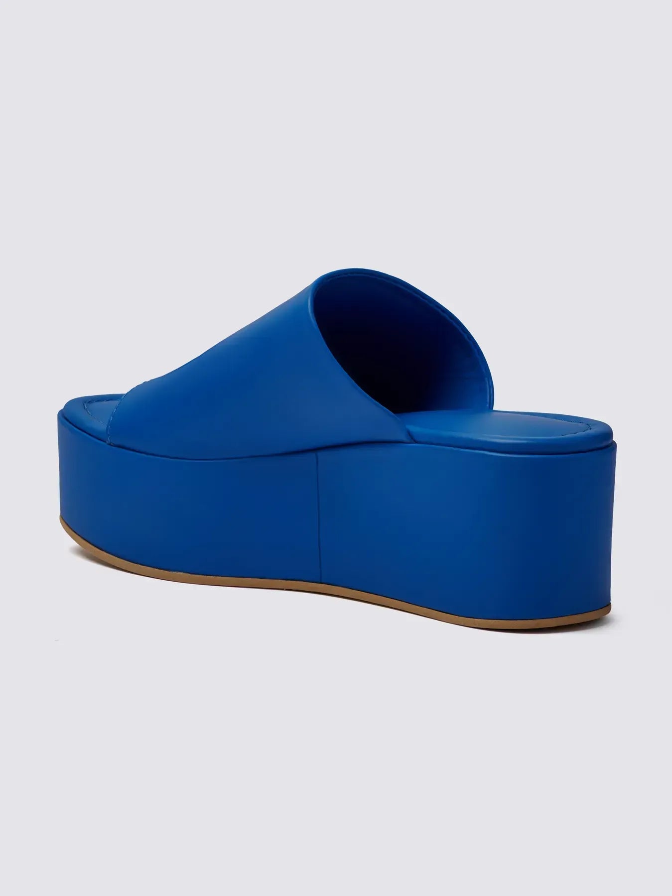 VIM Leather Platform Sabots