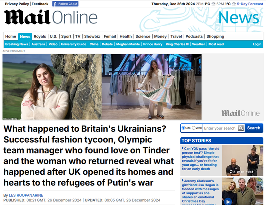 NENYA's story in Dailymail