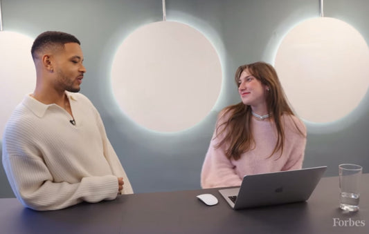 Forbes US — celebrating NENYA Fashion’s founder and her mission to empower Ukrainian craftsmanship through timeless design.