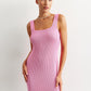 Elastic Band Mini Dress