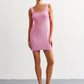 Elastic Band Mini Dress