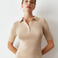 Grace Polo T-Shirt Terracotta