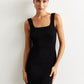 Elastic Band Mini Dress