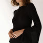 Dress with Slits on the Sleeves - Secret Chocolate