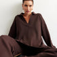 Pollo Collar Detail Oversized Jumper