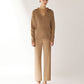 Polo Jumper with Accent Collar Pola Ivory