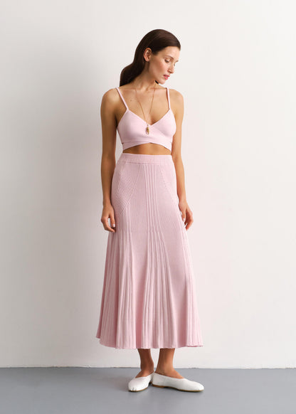 A-Line Skirt Ariel Pink