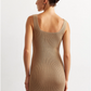 Elastic Band Mini Dress