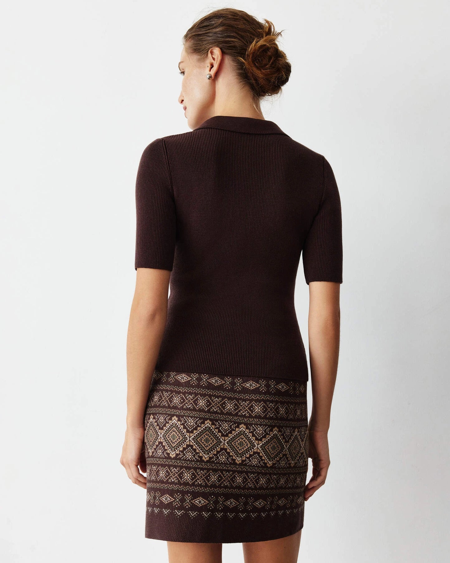 Grace Polo T-Shirt Terracotta