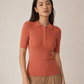 Grace Polo T-Shirt Chocolate
