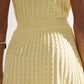 Knitted Midi Dress Estel Yellow