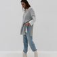 Longline Vest From Fluffy Yarn
