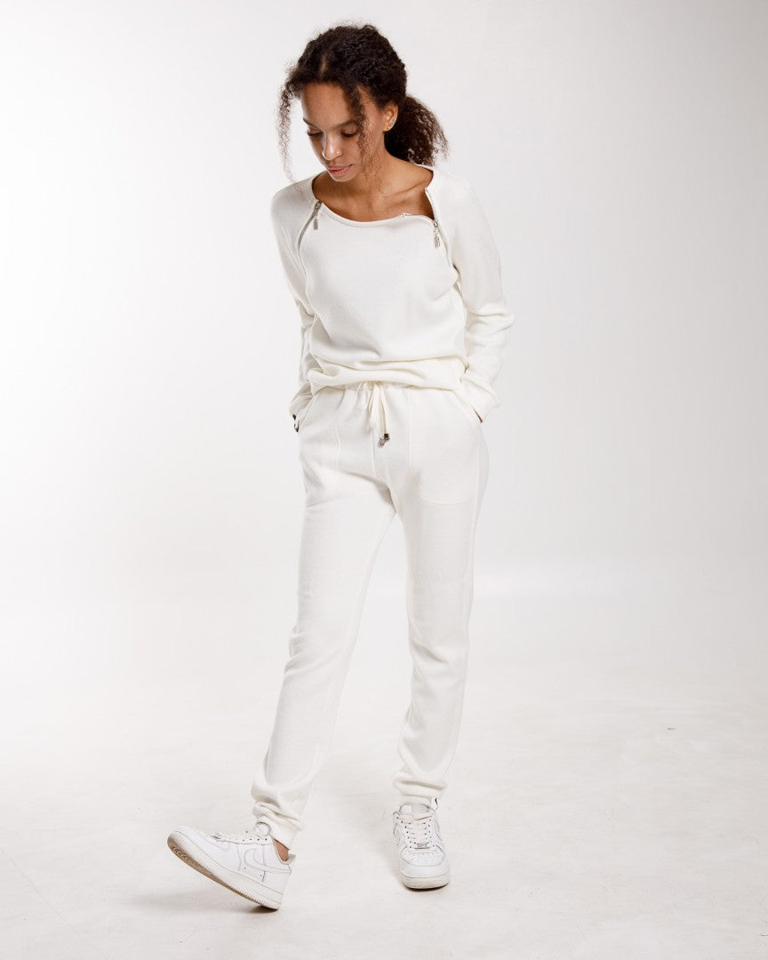 Aurora Angora Zip Jumper & Jogger Set