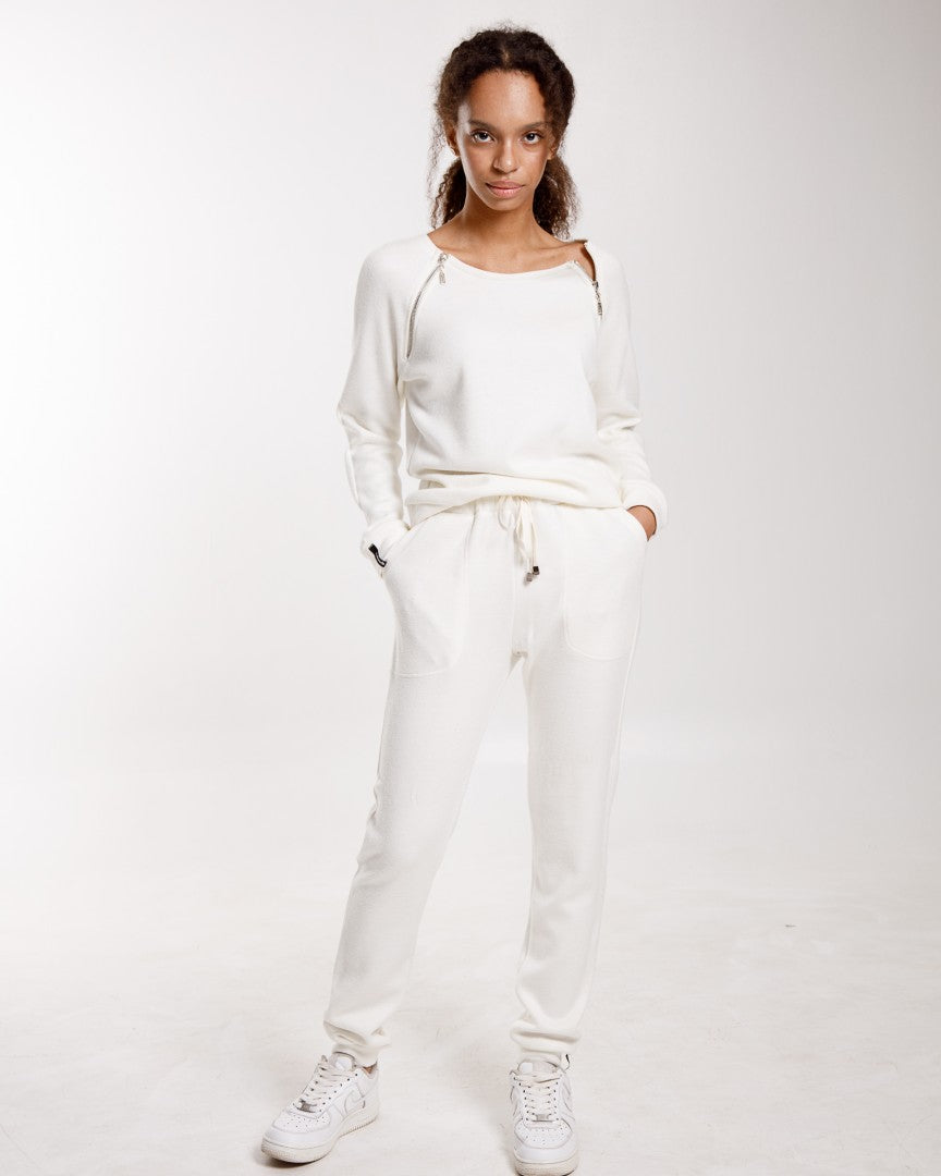 Aurora Angora Zip Jumper & Jogger Set