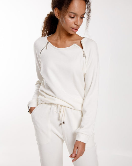 Aurora Angora Zip Jumper & Jogger Set