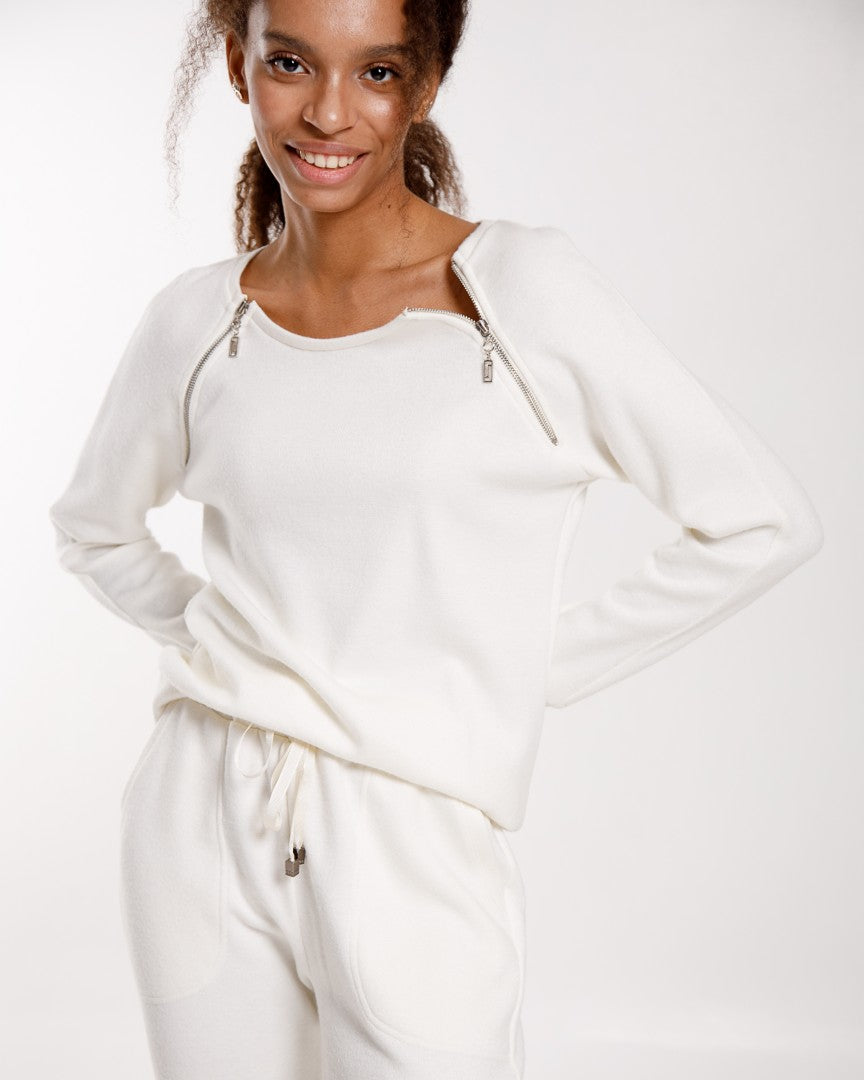 Aurora Angora Zip Jumper & Jogger Set