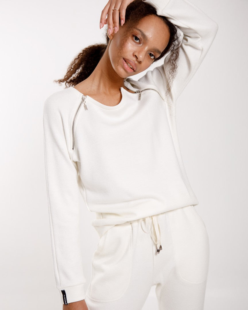 Aurora Angora Zip Jumper & Jogger Set