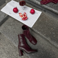 SHANTY Leather Ankle Boots