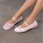 Satin Ballet Flats Maya