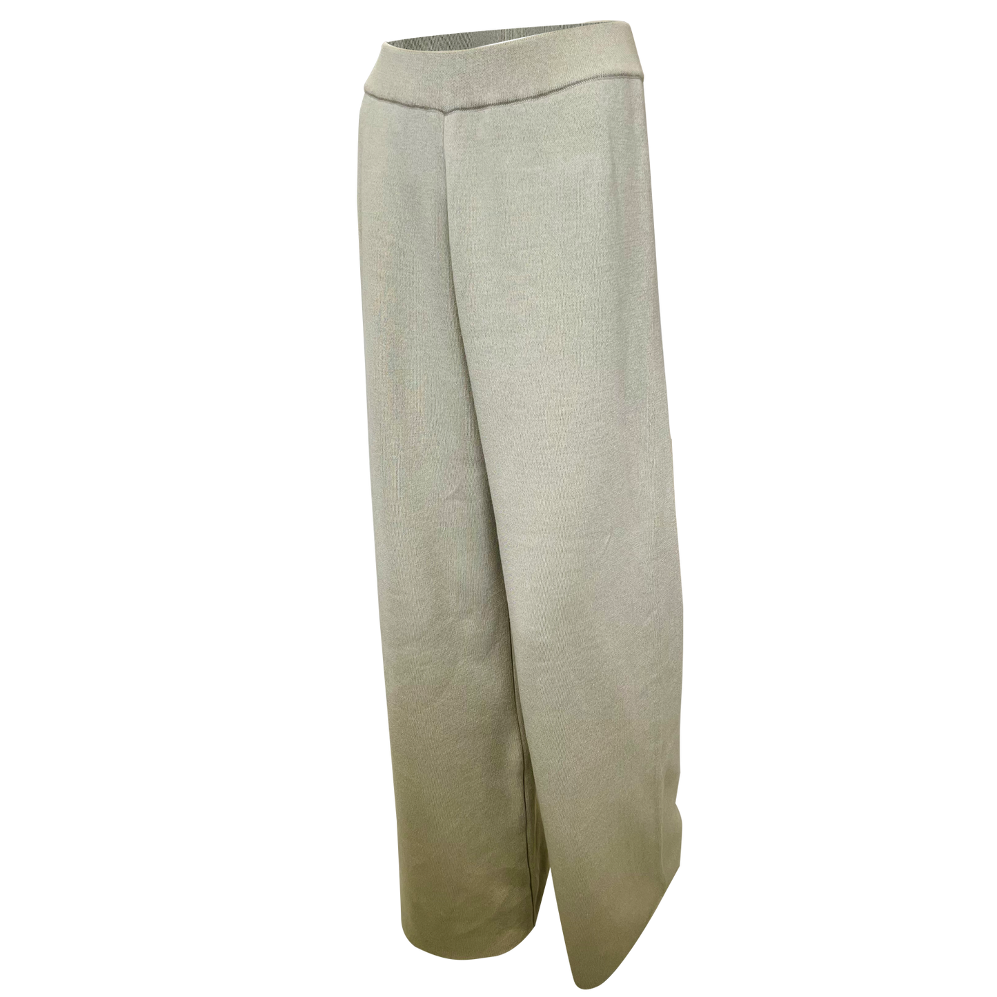 Knitted Flared Trousers Fly
