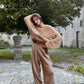 Oversized Sweater in Soft Fluffy Yarn Aria Grey