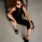 VIM Leather Platform Sabots