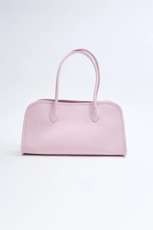 Leather HILLARY Shoulder Bag Pink