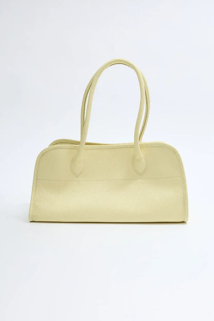 Leather HILLARY Shoulder Bag Yellow